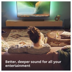 Philips Soundbar 2.1 TAB5309 10 mit kabellosem Subwoofer schwarz — Buy in Cyprus with Fast Delivery