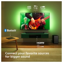 Philips Soundbar 2.1 TAB5309 10 mit kabellosem Subwoofer schwarz — Buy in Cyprus with Fast Delivery