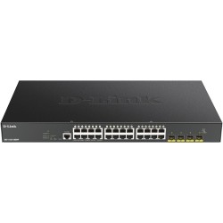 Buy D-Link DGS-1250-28XMP-E - 28-Port Smart Managed PoE+ Switch, 24x Gigabit RJ4... in Cyprus, Nicosia, Limassol, Larnaka, Pafos