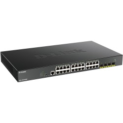 Buy D-Link DGS-1250-28XMP-E - 28-Port Smart Managed PoE+ Switch, 24x Gigabit RJ4... in Cyprus, Nicosia, Limassol, Larnaka, Pafos