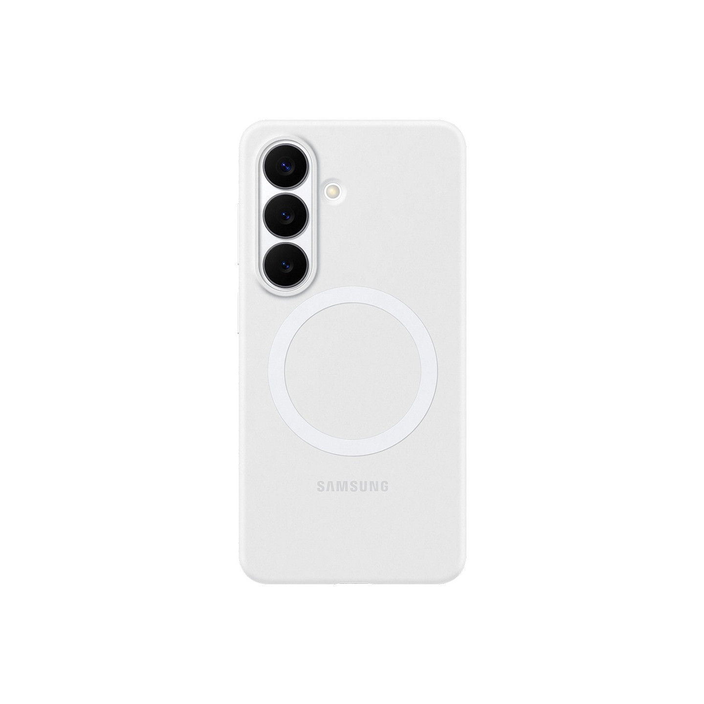 Samsung Silicone Magnet Case Galaxy S26. White — Buy in Cyprus with Fast Delivery