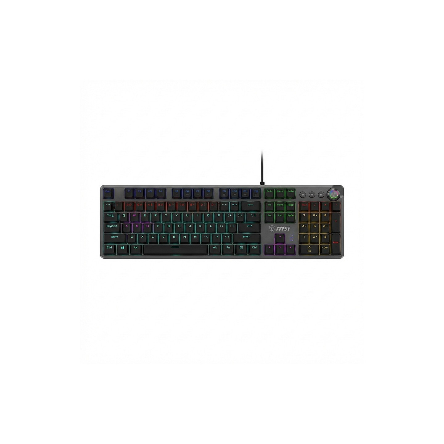 MSI FORGE GK-320 RED Gaming Keyboard. verkabelt — Buy in Cyprus with Fast Delivery