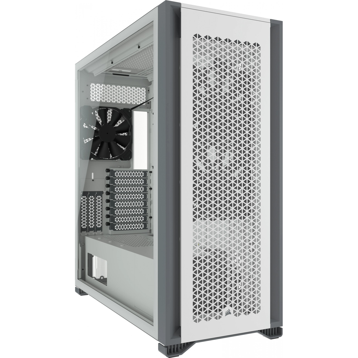 Corsair 7000D Airflow White Full Tower Gaming Gehäuse mit Glas Seitenfenster — Buy in Cyprus with Fast Delivery