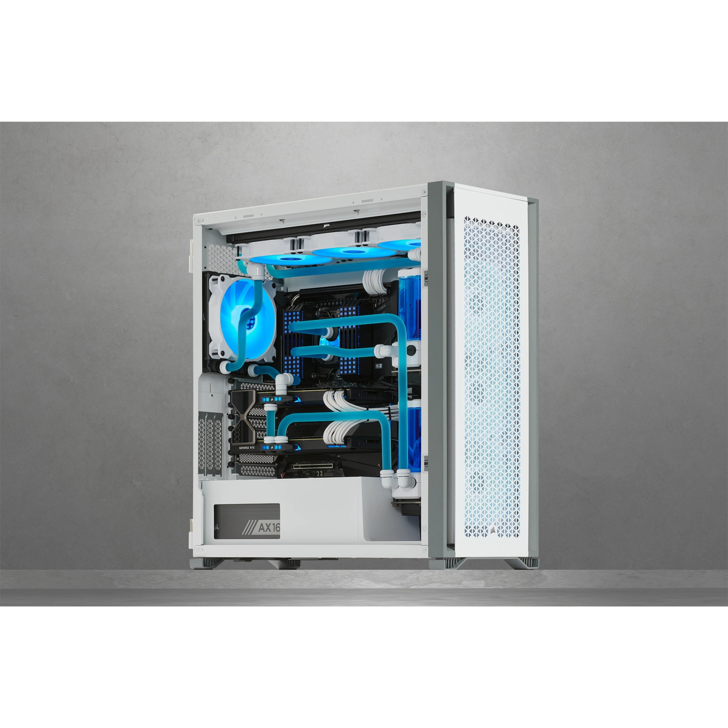 Corsair 7000D Airflow White Full Tower Gaming Gehäuse mit Glas Seitenfenster — Buy in Cyprus with Fast Delivery