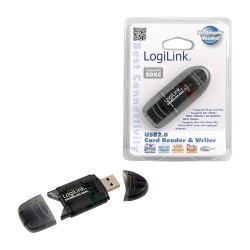 LogiLink CR0007 USB 2.0 SD MicroSD MMC RS-MMC Kartenleser — Buy in Cyprus with Fast Delivery