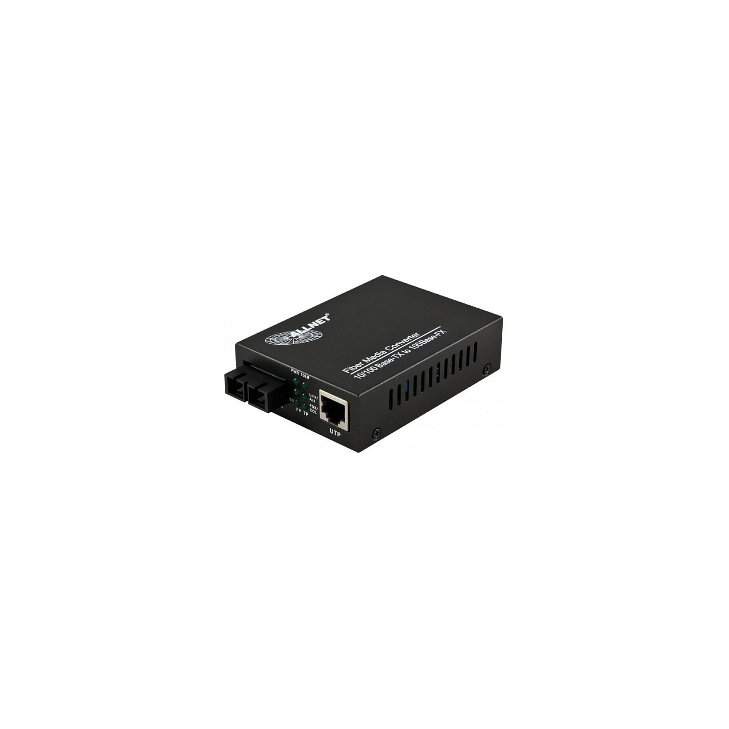 Z ALLNET Medienkonverter 10 100BASE-TX auf 100BASE-FX Singlemode SC Anschluss 20km ALL-MC106-SC-SM