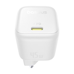 Baseus PicoGo GaN Ladegert 45W EU Wei — Buy in Cyprus with Fast Delivery