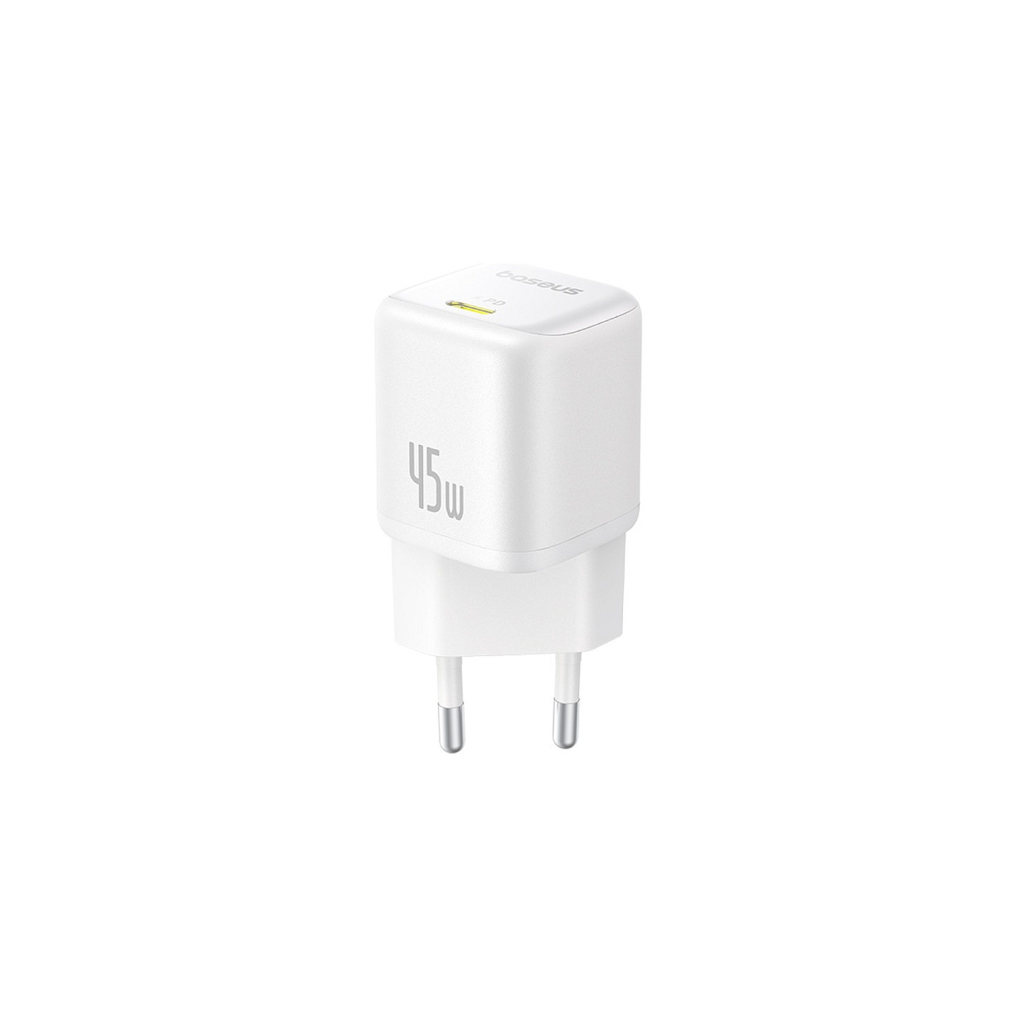 Baseus PicoGo GaN Ladegert 45W EU Wei — Buy in Cyprus with Fast Delivery