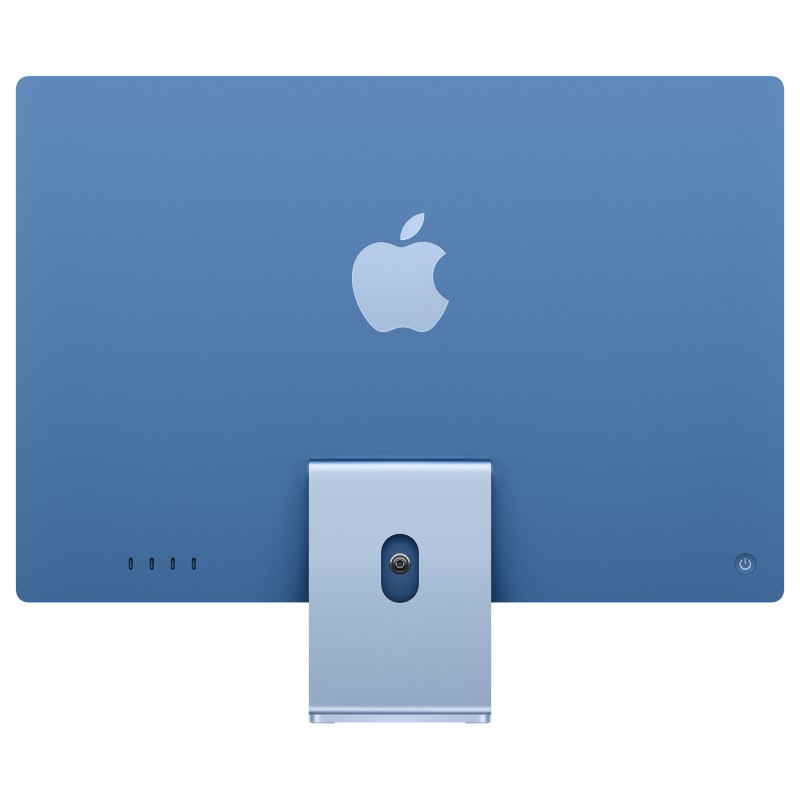 iMac Z1EP 59.62cm 23.5Zoll Standardglas M4 10C CPU 10C GPU 16C N.E. 16GB 512GB SSD Gbit Eth MM NumKey TID DE Blau