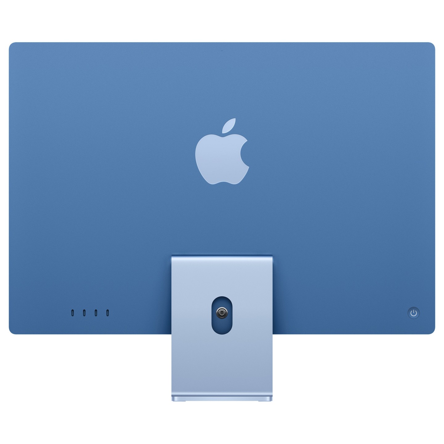 iMac Z1EP 59.62cm 23.5Zoll Standardglas M4 10C CPU 10C GPU 16C N.E. 16GB 512GB SSD Gbit Eth MM NumKey TID DE Blau