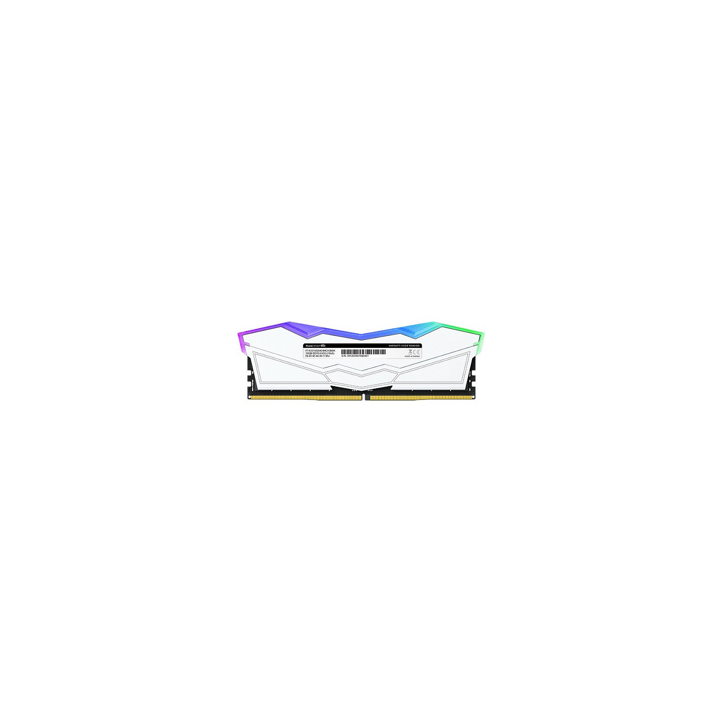 32GB Team Group DIMM 6000 (2x 16 GB) Dual-Kit (wei. FF4D532G6000HC38ADC01. Delta RGB. INTEL XMP)