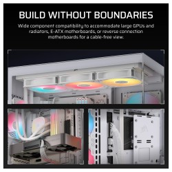 CORSAIR Midi 3500X RSR ARGB (Tempered Glass) White — Buy in Cyprus with Fast Delivery