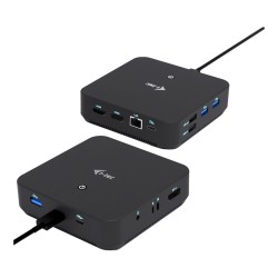 I-TEC USB-C DS 2 x HDMI 1x DP 1x GLAN 1x USB-C 3.2 3x USB-A 3.2 2x USB 2.0 1x 3.5mm Audio — Buy in Cyprus with Fast Delivery