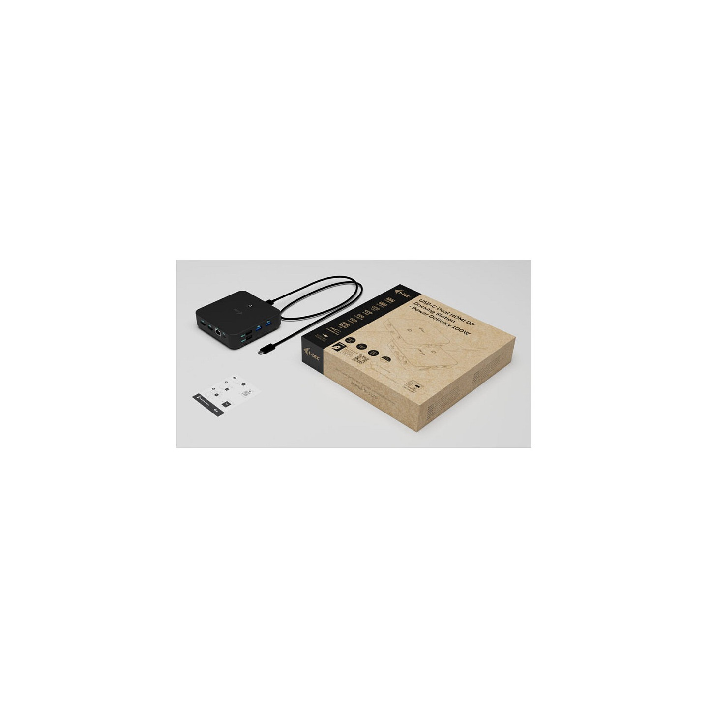 I-TEC USB-C DS 2 x HDMI 1x DP 1x GLAN 1x USB-C 3.2 3x USB-A 3.2 2x USB 2.0 1x 3.5mm Audio — Buy in Cyprus with Fast Delivery