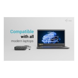 I-TEC USB-C DS 2 x HDMI 1x DP 1x GLAN 1x USB-C 3.2 3x USB-A 3.2 2x USB 2.0 1x 3.5mm Audio — Buy in Cyprus with Fast Delivery