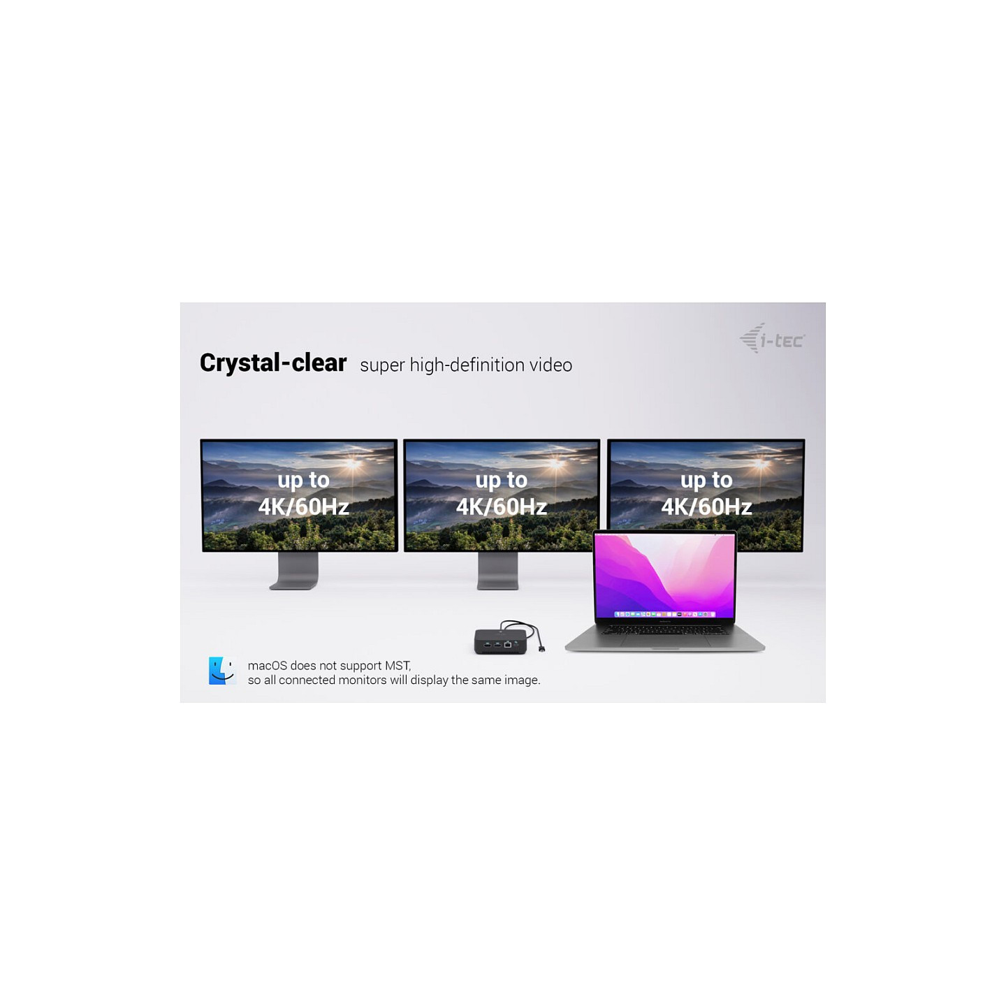 I-TEC USB-C DS 2 x HDMI 1x DP 1x GLAN 1x USB-C 3.2 3x USB-A 3.2 2x USB 2.0 1x 3.5mm Audio — Buy in Cyprus with Fast Delivery