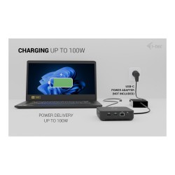 I-TEC USB-C DS 2 x HDMI 1x DP 1x GLAN 1x USB-C 3.2 3x USB-A 3.2 2x USB 2.0 1x 3.5mm Audio — Buy in Cyprus with Fast Delivery