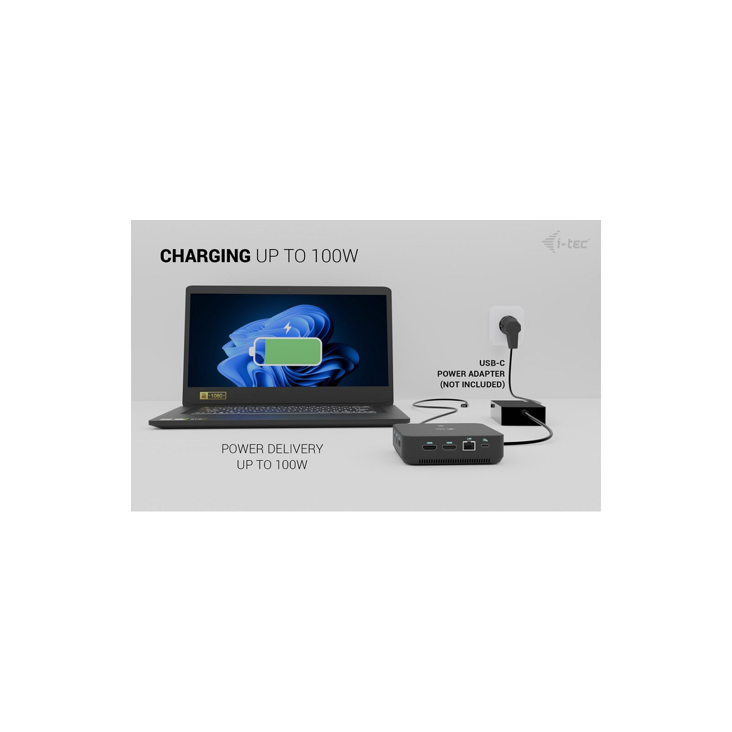 I-TEC USB-C DS 2 x HDMI 1x DP 1x GLAN 1x USB-C 3.2 3x USB-A 3.2 2x USB 2.0 1x 3.5mm Audio — Buy in Cyprus with Fast Delivery