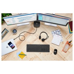HP Wireless Premium Mouse - Beidhändig - Laser - RF Wireless - 1200 DPI - Schwarz — Buy in Cyprus with Fast Delivery
