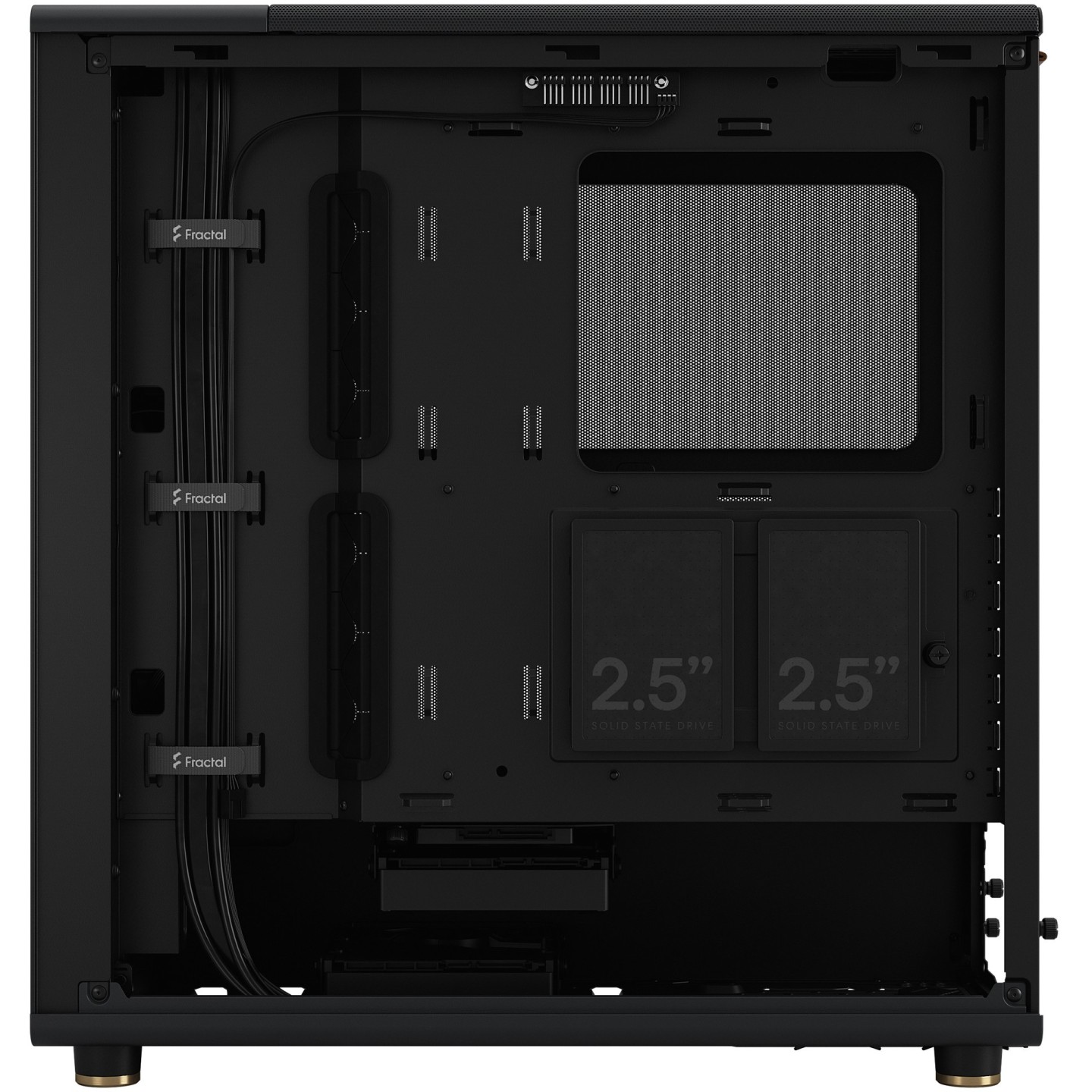 Fractal Design North Mid-Tower Case - Charcoal Black Mesh - ATX/mATX/Mini-ITX USB-C (Retail)