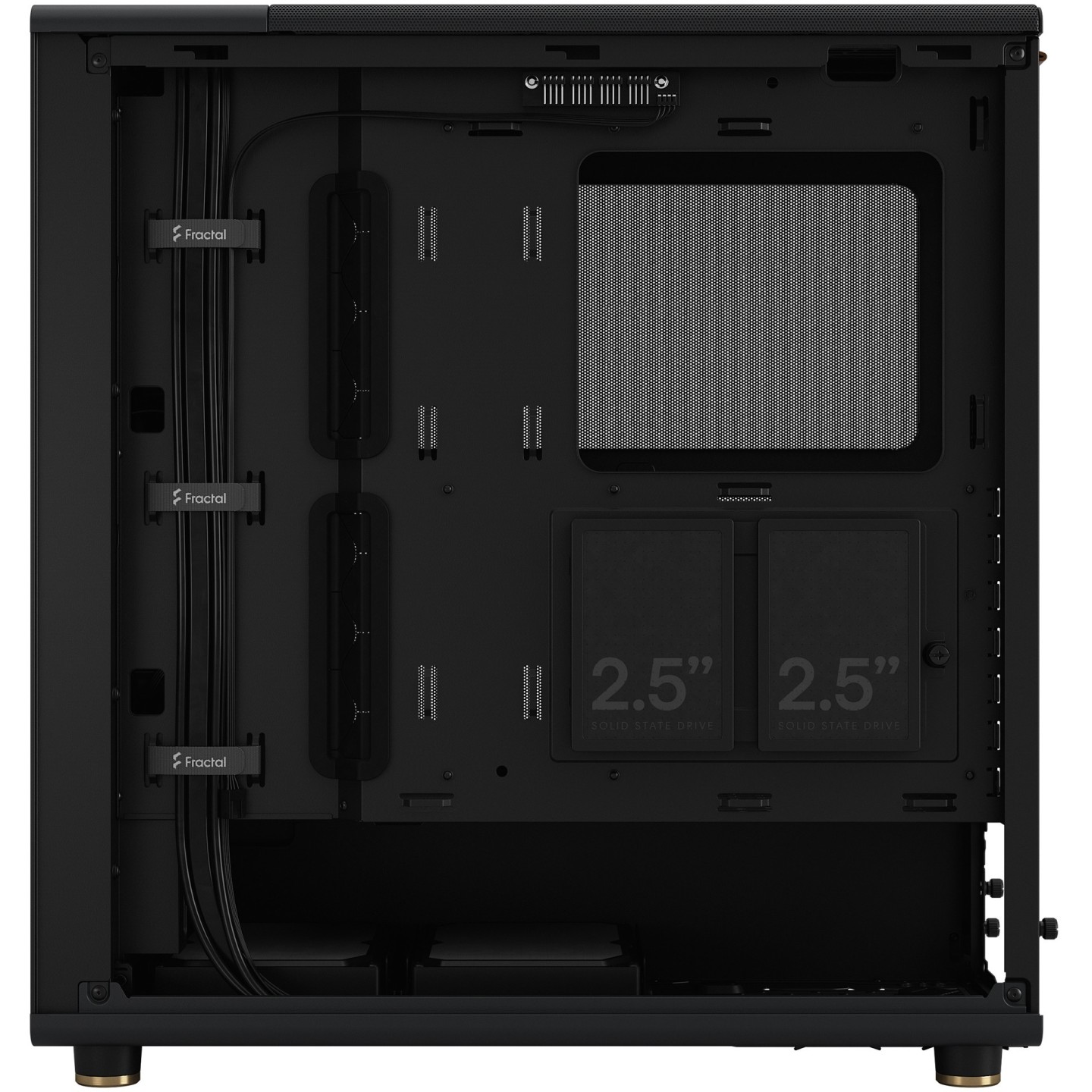 Fractal Design North Mid-Tower Case - Charcoal Black Mesh - ATX/mATX/Mini-ITX USB-C (Retail)