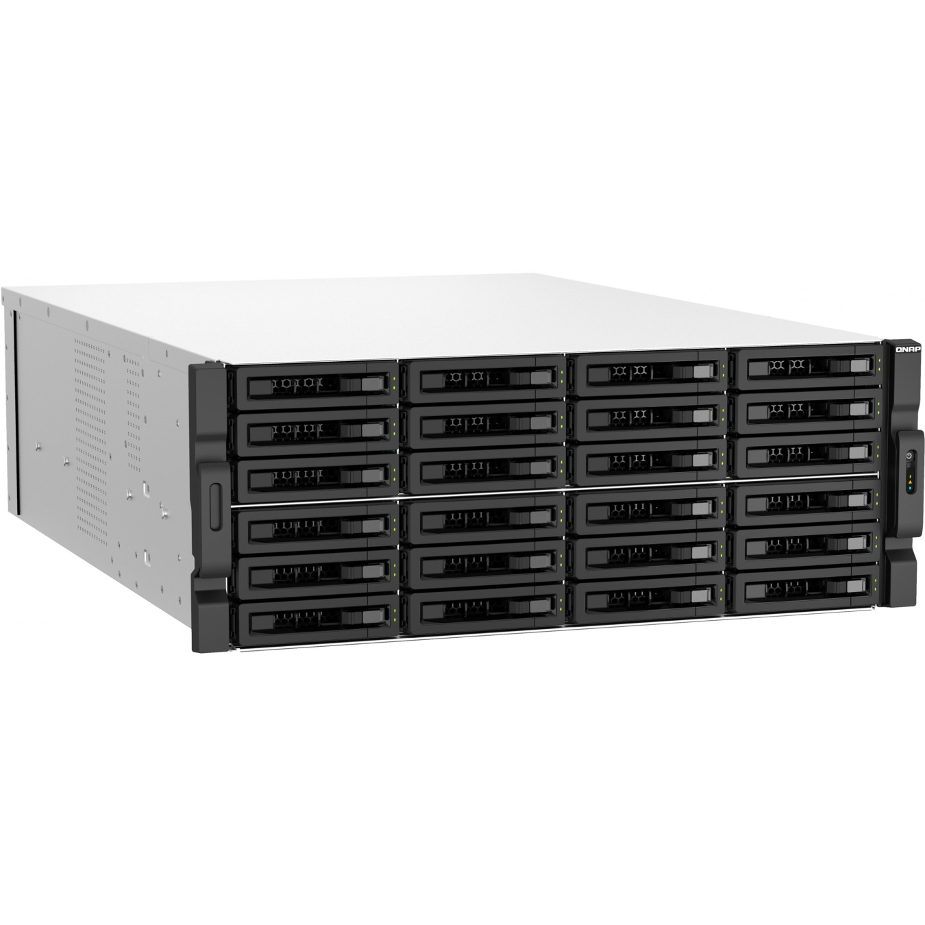 QNAP TS-h3087XU-RP - E-2378 Xeon 8C/16T 2.6–4.8GHz - 64GB ECC DDR4 - 30-bay 4U Rack NAS — Buy in Cyprus with Fast Delivery