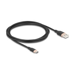 DELOCK USB 2.0 Kabel USB Typ-A St to USB Typ-C St 2.5m schw. — Buy in Cyprus with Fast Delivery