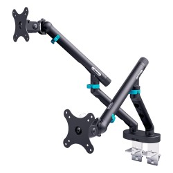 Dual Design Monitorhalterung. 2x 35'. 2x 10 kg — Buy in Cyprus with Fast Delivery