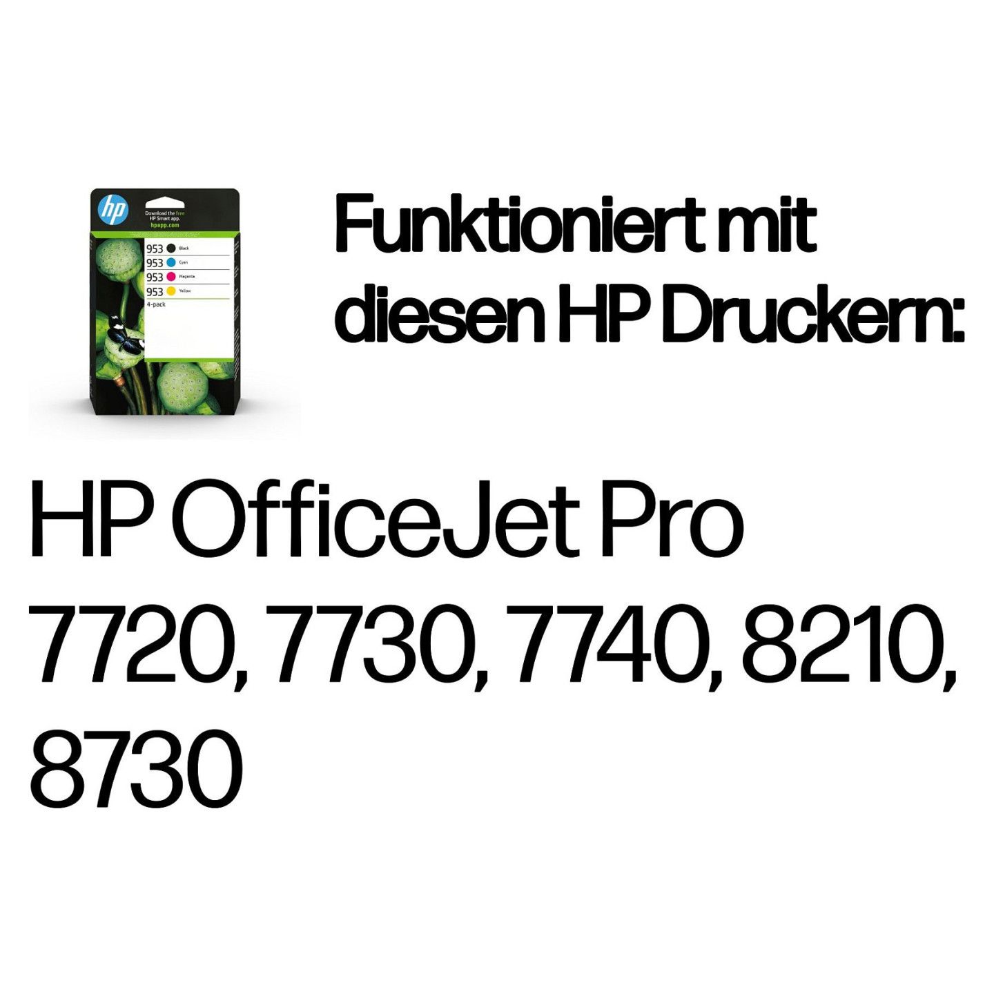 HP 953 CMYK ORIGINAL INK — Buy in Cyprus with Fast Delivery