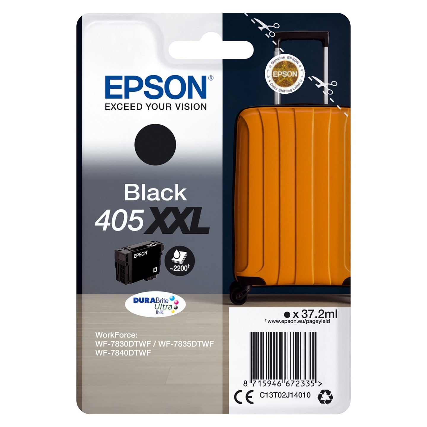EPSON Tinte schwarz 37.2ml WF 783x 7840. ''XXL''. RF — Buy in Cyprus with Fast Delivery