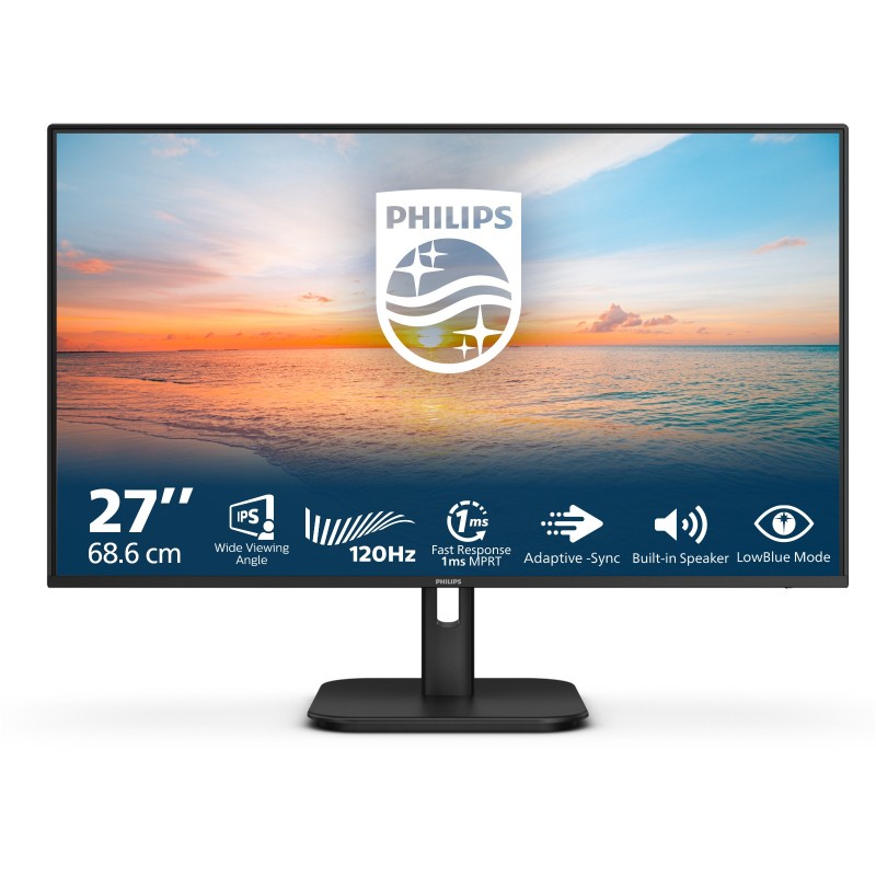 Buy Philips 27E1N1200A - 27-inch Full HD IPS Monitor, 120Hz, 4ms GTG, HDMI & DP,... in Cyprus, Nicosia, Limassol, Larnaka, Pafos