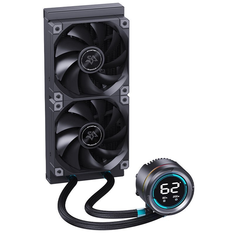 Snowman KL240-BK ARGB 240mm CPU Liquid Cooler - Black (Boxed) — Buy in Cyprus with Fast Delivery