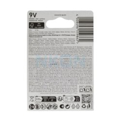 Varta High Energy 9V Alkaline Battery - 4922/4922121411 (Blister) — Buy in Cyprus with Fast Delivery