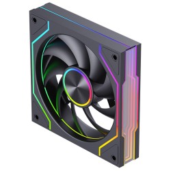 TA RK120-BK 120mm ARGB Case Fan - Reverse Blade (Boxed) — Buy in Cyprus with Fast Delivery