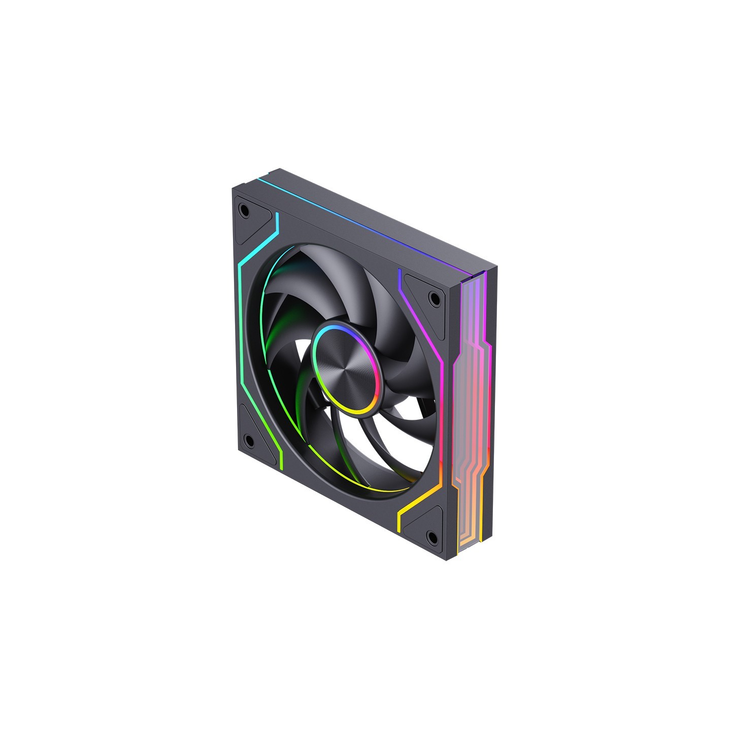 TA RK120-BK 120mm ARGB Case Fan - Reverse Blade (Boxed) — Buy in Cyprus with Fast Delivery