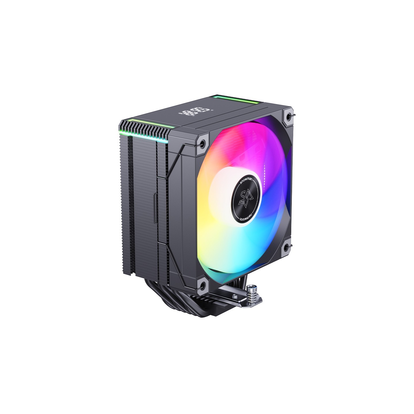 Snowman MT6-V4D-ARGB-BK CPU Air Cooler 240W TDP 6 Heatpipes (Retail) — Buy in Cyprus with Fast Delivery