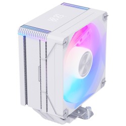 Snowman MT6-V4D-ARGB White CPU Air Cooler - 6 Heatpipes 120mm PWM ARGB Fan TDP 240W (Boxed) — Buy in Cyprus with Fast Delivery