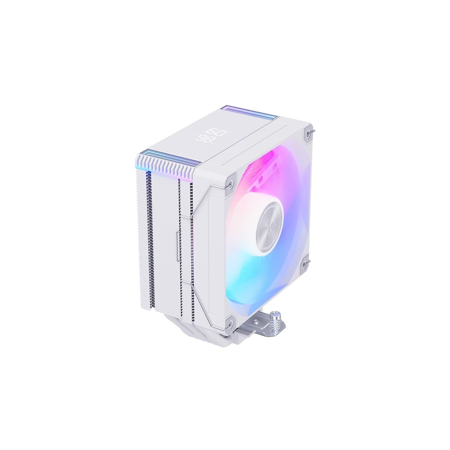 Snowman MT6-V4D-ARGB White CPU Air Cooler - 6 Heatpipes 120mm PWM ARGB Fan TDP 240W (Boxed) — Buy in Cyprus with Fast Delivery