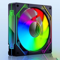 Case Fan TACK120 ARGB Black 120mm 800-1600RPM 4-pin PWM + 3-pin (Retail) — Buy in Cyprus with Fast Delivery