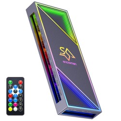 Snowman H12 ARGB 12-Fan Controller Hub PWM Remote Black (Boxed) — Buy in Cyprus with Fast Delivery