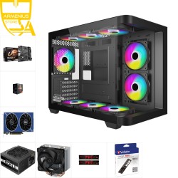 Custom Gaming PC - Ryzen 5 5600X, Intel Arc A580, 16GB DDR4, 512GB NVMe — Buy in Cyprus with Fast Delivery