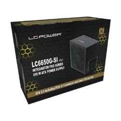 LC-Power LC6650G-SI V3.1 650W 80 PLUS Gold Fully Modular ATX 3.1 PSU - LC6650G-SI V3.1 (Boxed)