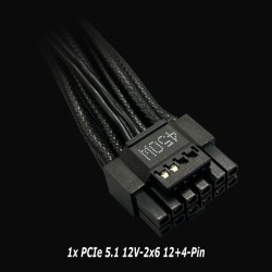 LC-Power LC6650G-SI V3.1 650W 80 PLUS Gold Fully Modular ATX 3.1 PSU - LC6650G-SI V3.1 (Boxed)