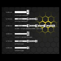 LC-Power LC6650G-SI V3.1 650W 80 PLUS Gold Fully Modular ATX 3.1 PSU - LC6650G-SI V3.1 (Boxed)