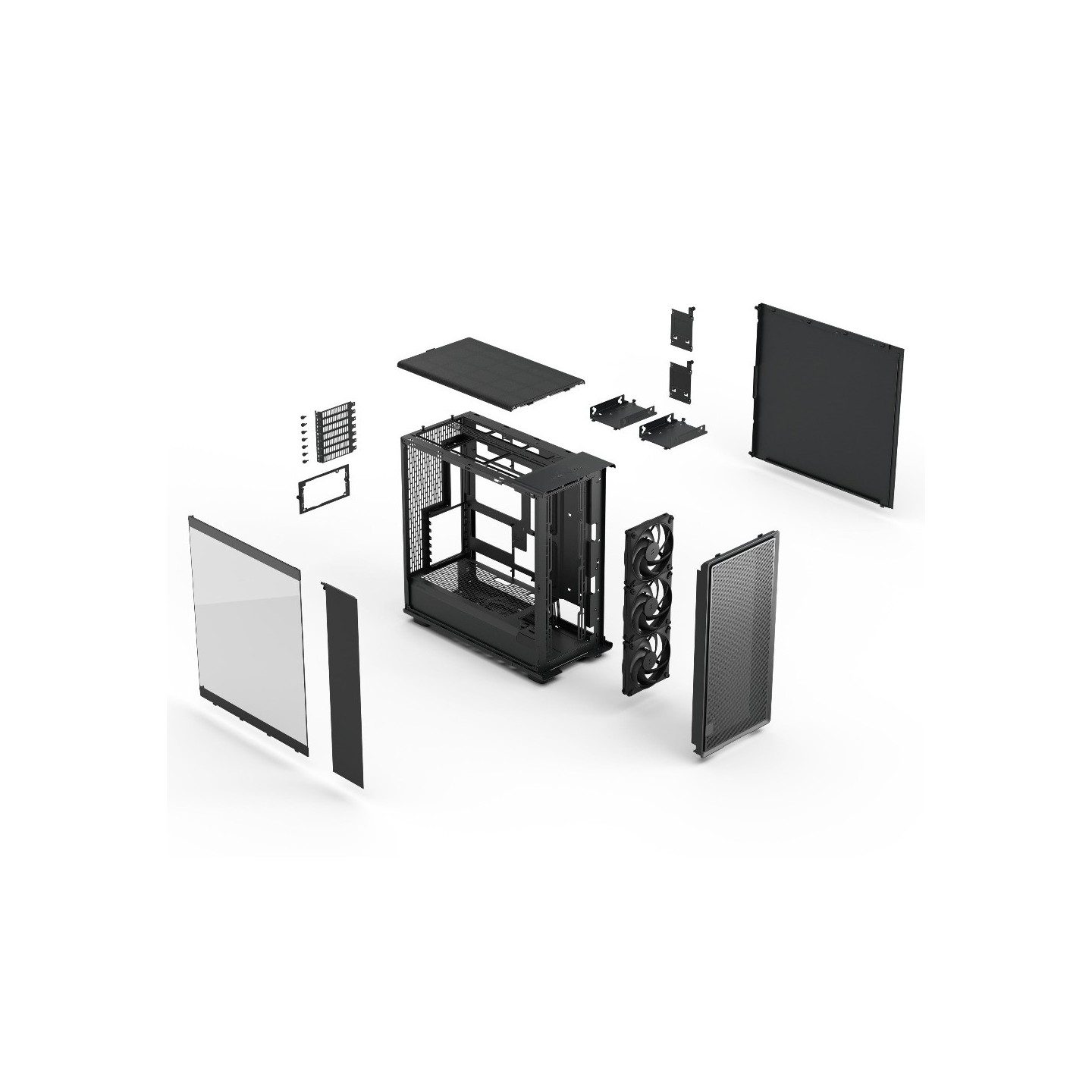 Fractal Design Epoch XL Black TG Light Tint - ATX Mid Tower PC Case - FD-C-EPO1X-02 (Boxed) — Buy in Cyprus with Fast Delivery