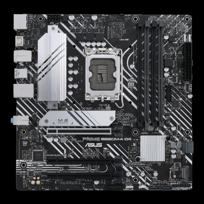ASUS PRIME B660M-A D4-CSM LGA1700 Micro-ATX Intel B660 DDR4 Motherboard — Buy in Cyprus with Fast Delivery