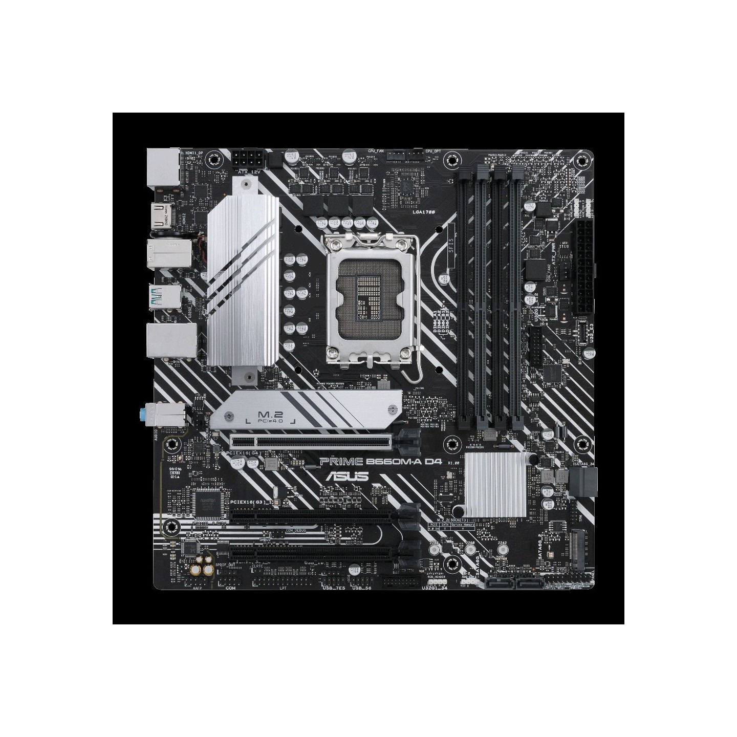 ASUS PRIME B660M-A D4-CSM LGA1700 Micro-ATX Intel B660 DDR4 Motherboard — Buy in Cyprus with Fast Delivery