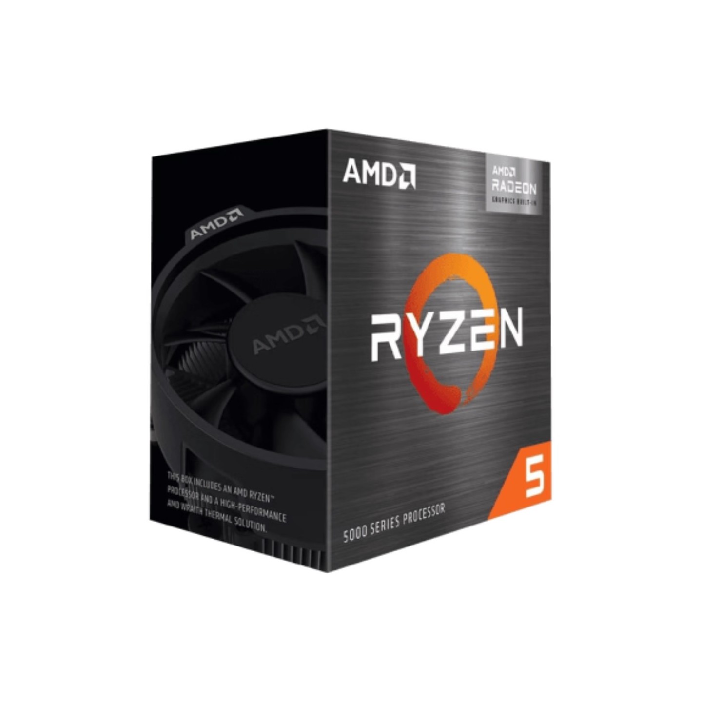 AMD Ryzen 5 5600XT - AM4 Socket CPU - 6C/12T, 3.7GHz base, 4.7GHz boost, 65W, Wraith Stealth Cooler (Boxed)