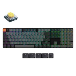 Keychron K5 V2 (K5X-B4) QMK Wireless Mechanical Keyboard Banana Switch RGB 100% US (Boxed) — Buy in Cyprus with Fast Delivery