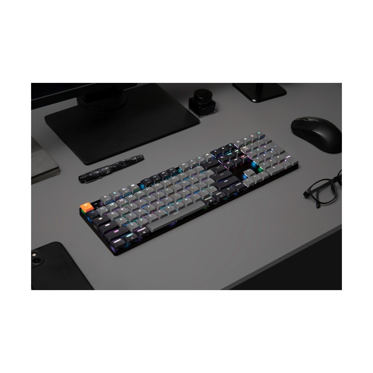 Keychron K5 V2 (K5X-B4) QMK Wireless Mechanical Keyboard Banana Switch RGB 100% US (Boxed) — Buy in Cyprus with Fast Delivery